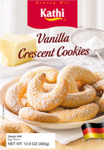 Vanilla Crescent Cookies