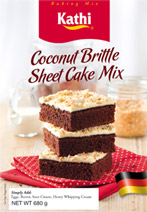 Coconut Brittle Sheet Cake Mix
